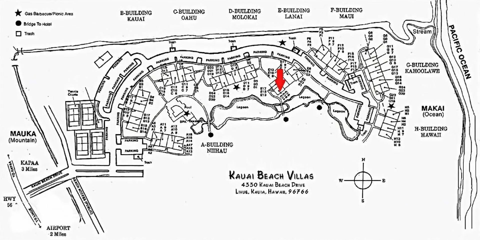 Kauai Beach Villas E16 Lihue 0*,